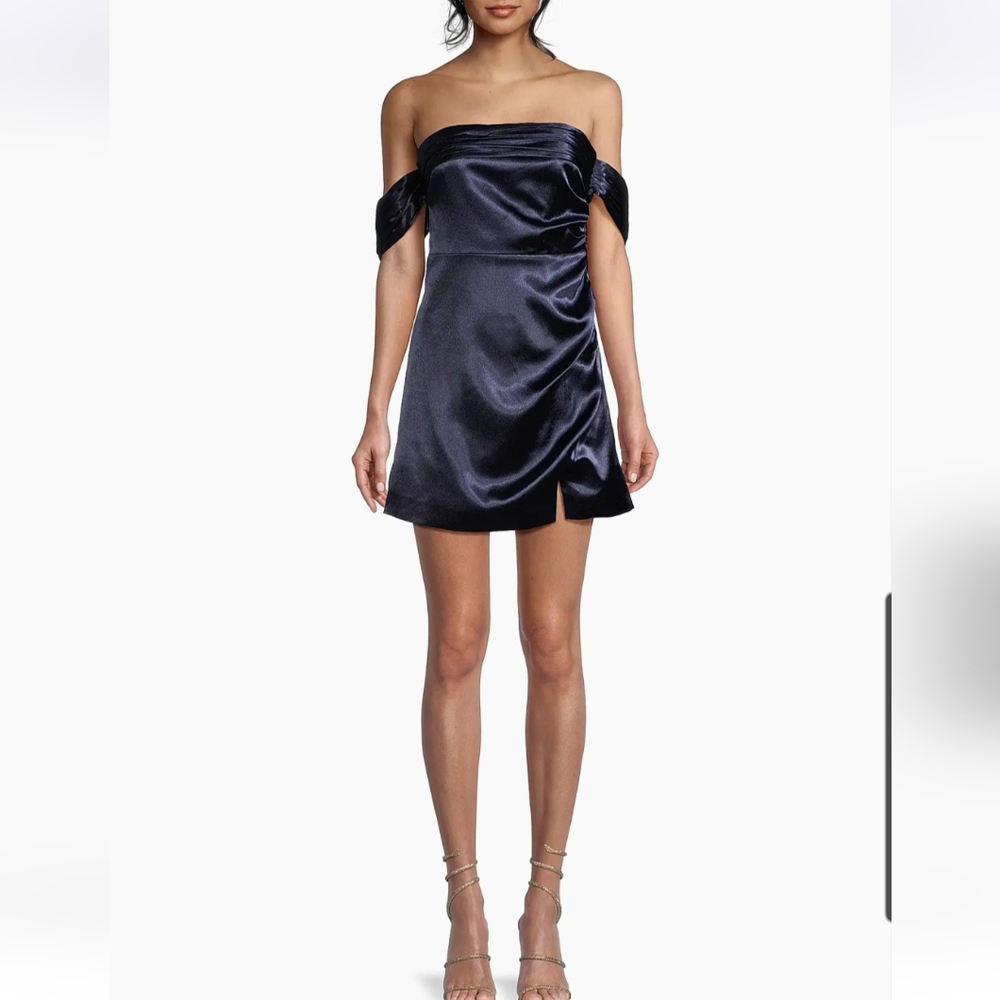 NWT LIKELY 'Paz' Satin Mini Dress, Size 10